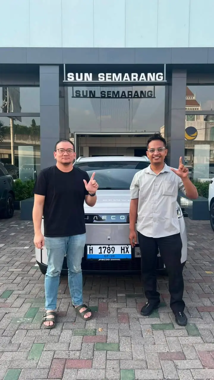 Serah terima unit JAECOO bersama Andre di Semarang (1)