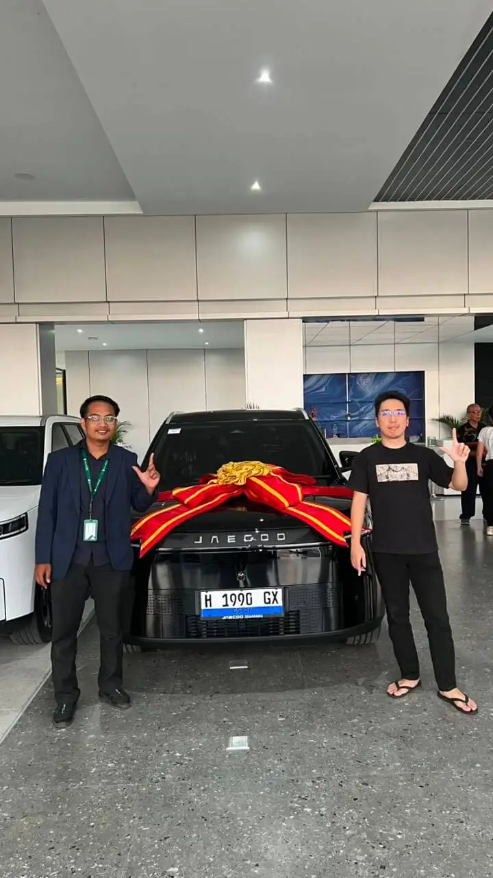 Serah terima unit JAECOO bersama Andre di Semarang (10)