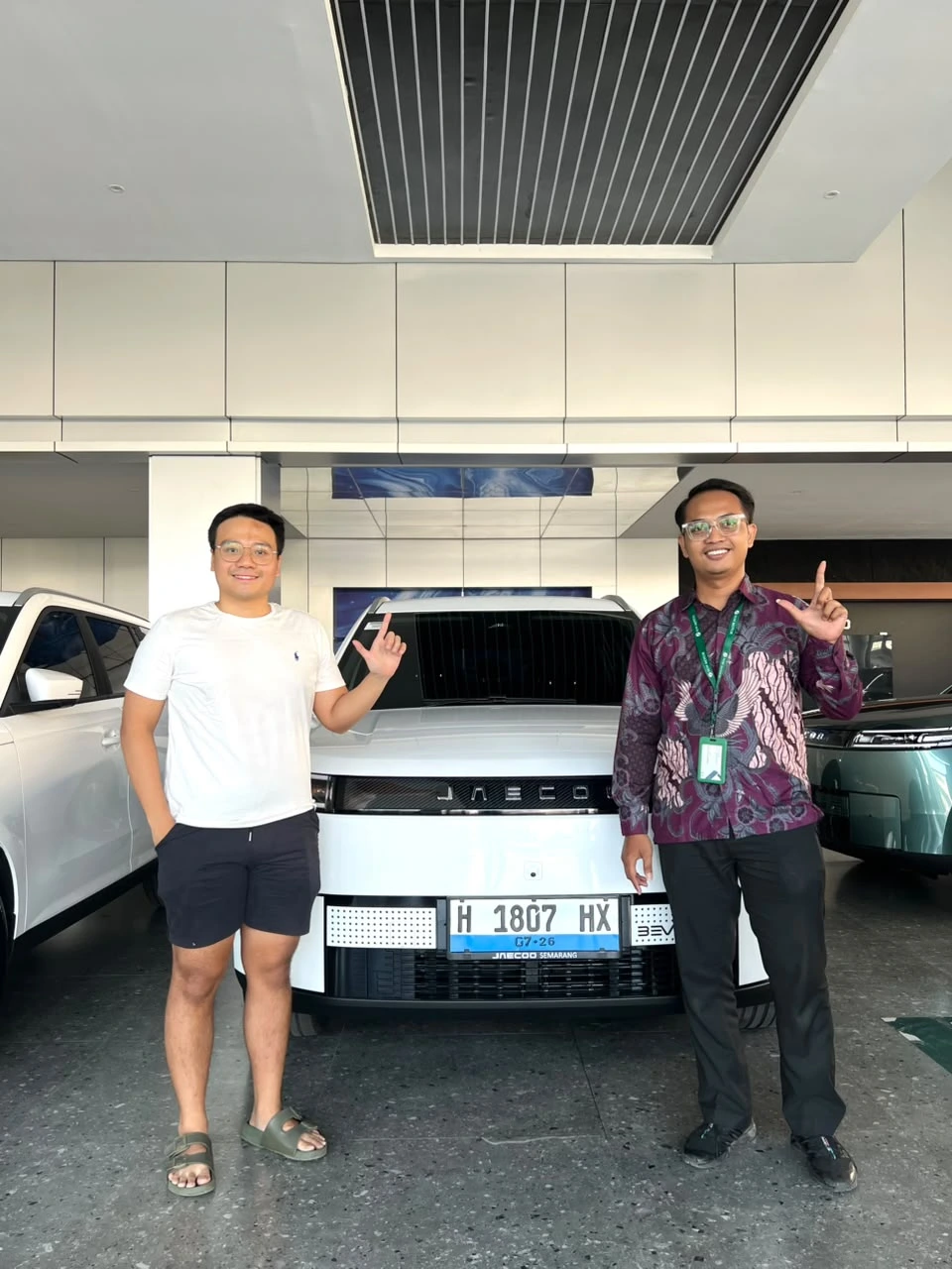 Serah terima unit JAECOO bersama Andre di Semarang (5)