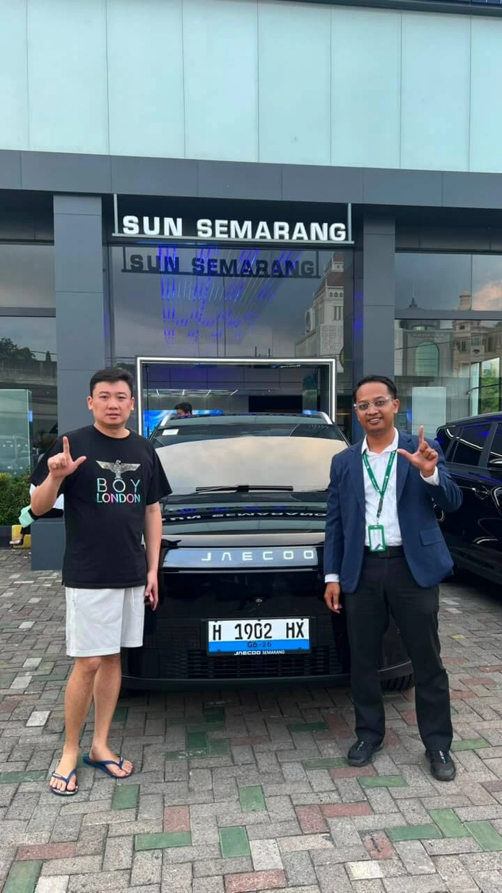 Serah terima unit JAECOO bersama Andre di Semarang (8)